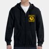 G186 - Gildan Adult Heavy Blend™ 50/50 Full-Zip Hooded Sweatshirt Thumbnail