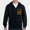 G186 - Gildan Adult Heavy Blend™ 50/50 Full-Zip Hooded Sweatshirt Thumbnail