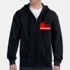 G186 - Gildan Adult Heavy Blend™ 50/50 Full-Zip Hooded Sweatshirt Thumbnail