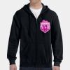 G186 - Gildan Adult Heavy Blend™ 50/50 Full-Zip Hooded Sweatshirt Thumbnail