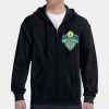 G186 - Gildan Adult Heavy Blend™ 50/50 Full-Zip Hooded Sweatshirt Thumbnail