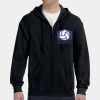 G186 - Gildan Adult Heavy Blend™ 50/50 Full-Zip Hooded Sweatshirt Thumbnail