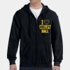 G186 - Gildan Adult Heavy Blend™ 50/50 Full-Zip Hooded Sweatshirt Thumbnail