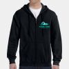 G186 - Gildan Adult Heavy Blend™ 50/50 Full-Zip Hooded Sweatshirt Thumbnail