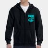G186 - Gildan Adult Heavy Blend™ 50/50 Full-Zip Hooded Sweatshirt Thumbnail