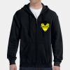G186 - Gildan Adult Heavy Blend™ 50/50 Full-Zip Hooded Sweatshirt Thumbnail