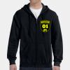 G186 - Gildan Adult Heavy Blend™ 50/50 Full-Zip Hooded Sweatshirt Thumbnail
