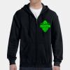 G186 - Gildan Adult Heavy Blend™ 50/50 Full-Zip Hooded Sweatshirt Thumbnail