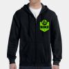 G186 - Gildan Adult Heavy Blend™ 50/50 Full-Zip Hooded Sweatshirt Thumbnail