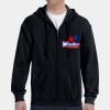 G186 - Gildan Adult Heavy Blend™ 50/50 Full-Zip Hooded Sweatshirt Thumbnail