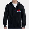 G186 - Gildan Adult Heavy Blend™ 50/50 Full-Zip Hooded Sweatshirt Thumbnail