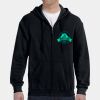 G186 - Gildan Adult Heavy Blend™ 50/50 Full-Zip Hooded Sweatshirt Thumbnail