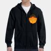 G186 - Gildan Adult Heavy Blend™ 50/50 Full-Zip Hooded Sweatshirt Thumbnail
