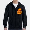 G186 - Gildan Adult Heavy Blend™ 50/50 Full-Zip Hooded Sweatshirt Thumbnail