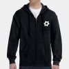 G186 - Gildan Adult Heavy Blend™ 50/50 Full-Zip Hooded Sweatshirt Thumbnail