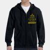 G186 - Gildan Adult Heavy Blend™ 50/50 Full-Zip Hooded Sweatshirt Thumbnail
