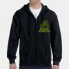 G186 - Gildan Adult Heavy Blend™ 50/50 Full-Zip Hooded Sweatshirt Thumbnail