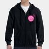 G186 - Gildan Adult Heavy Blend™ 50/50 Full-Zip Hooded Sweatshirt Thumbnail