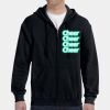 G186 - Gildan Adult Heavy Blend™ 50/50 Full-Zip Hooded Sweatshirt Thumbnail