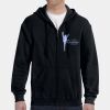 G186 - Gildan Adult Heavy Blend™ 50/50 Full-Zip Hooded Sweatshirt Thumbnail