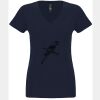 N6480 - Next Level Ladies' Sueded V-Neck T-Shirt Thumbnail