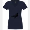 N6480 - Next Level Ladies' Sueded V-Neck T-Shirt Thumbnail