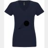 N6480 - Next Level Ladies' Sueded V-Neck T-Shirt Thumbnail