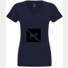 N6480 - Next Level Ladies' Sueded V-Neck T-Shirt Thumbnail