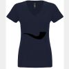N6480 - Next Level Ladies' Sueded V-Neck T-Shirt Thumbnail