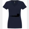 N6480 - Next Level Ladies' Sueded V-Neck T-Shirt Thumbnail