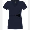 N6480 - Next Level Ladies' Sueded V-Neck T-Shirt Thumbnail