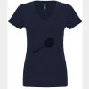 N6480 - Next Level Ladies' Sueded V-Neck T-Shirt Thumbnail