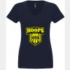 N6480 - Next Level Ladies' Sueded V-Neck T-Shirt Thumbnail