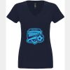 N6480 - Next Level Ladies' Sueded V-Neck T-Shirt Thumbnail