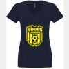 N6480 - Next Level Ladies' Sueded V-Neck T-Shirt Thumbnail