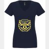 N6480 - Next Level Ladies' Sueded V-Neck T-Shirt Thumbnail