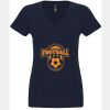 N6480 - Next Level Ladies' Sueded V-Neck T-Shirt Thumbnail