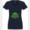 N6480 - Next Level Ladies' Sueded V-Neck T-Shirt Thumbnail