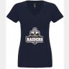 N6480 - Next Level Ladies' Sueded V-Neck T-Shirt Thumbnail