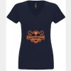 N6480 - Next Level Ladies' Sueded V-Neck T-Shirt Thumbnail