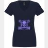 N6480 - Next Level Ladies' Sueded V-Neck T-Shirt Thumbnail