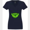 N6480 - Next Level Ladies' Sueded V-Neck T-Shirt Thumbnail