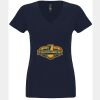 N6480 - Next Level Ladies' Sueded V-Neck T-Shirt Thumbnail