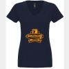 N6480 - Next Level Ladies' Sueded V-Neck T-Shirt Thumbnail