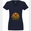N6480 - Next Level Ladies' Sueded V-Neck T-Shirt Thumbnail