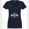 N6480 - Next Level Ladies' Sueded V-Neck T-Shirt Thumbnail