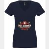 N6480 - Next Level Ladies' Sueded V-Neck T-Shirt Thumbnail