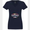 N6480 - Next Level Ladies' Sueded V-Neck T-Shirt Thumbnail