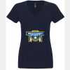 N6480 - Next Level Ladies' Sueded V-Neck T-Shirt Thumbnail