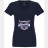 N6480 - Next Level Ladies' Sueded V-Neck T-Shirt Thumbnail